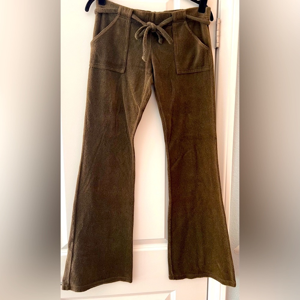 Juicy Couture Terry Cloth Track Pants with Pockets Sz.Petite